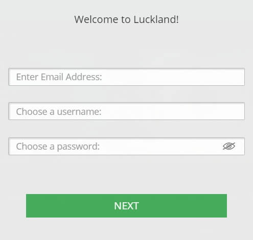 Luckland Registration Process