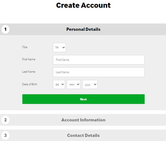 Betway Create Account
