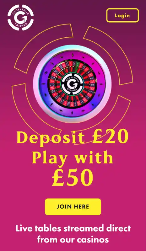 Grosvenor Casino Bonus